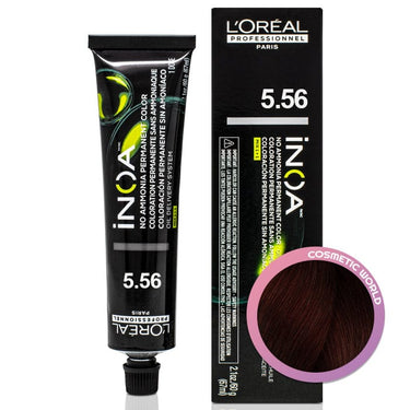 L'OREAL - INOA_iNOA High Resist 5.56/5RVR Light Mahogany Red Brown_Cosmetic World